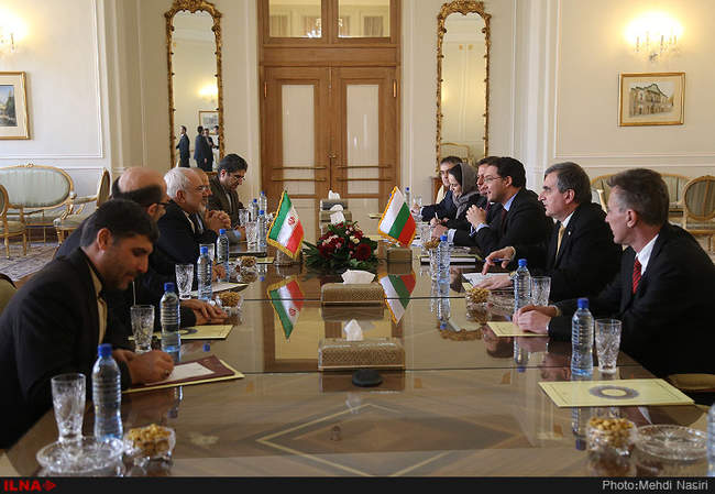 دیدار محمدجواد ظریف با وزیر خارجه بلغارستان