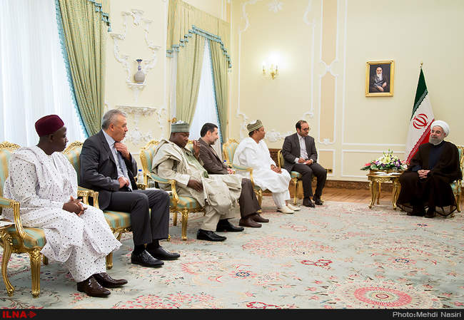 دیدار دبیر کل اوپک با حسن روحانی رئیس جمهور کشورمان