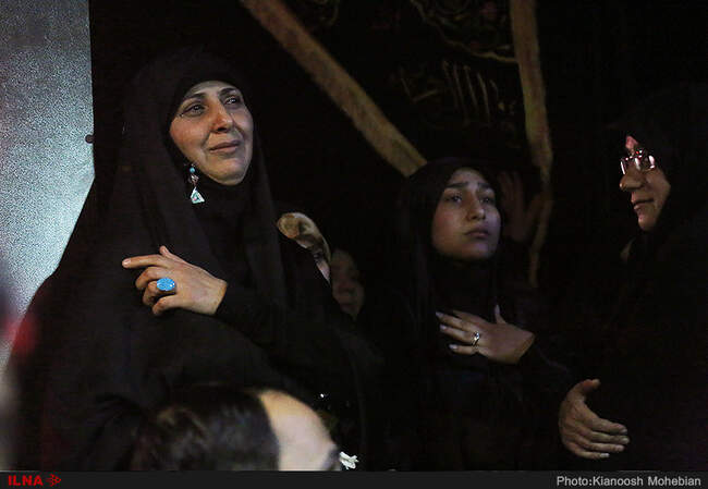 مراسم وداع با پیکر مطهر شهید مدافع حرم پاسدار "سید احسان میر سیار"