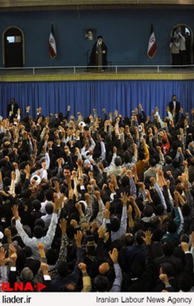 دیدار اقشار مختلف مردم با رهبر معظم انقلاب به مناسبت عید غدیر