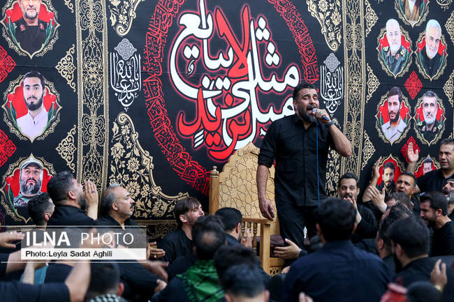 سرداران بی پلاک میزبان عزاداران حسینی