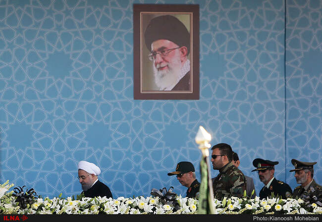 نمایش جدیدترین تجهیزات نظامی در مراسم رژه نیروهای مسلح