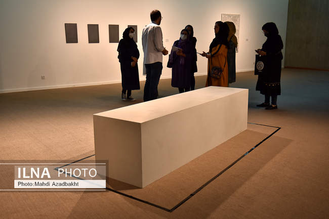  نشست خبری و بازدید اهالی رسانه از نمایشگاه مینیمالیسم و کانسپچوال آ