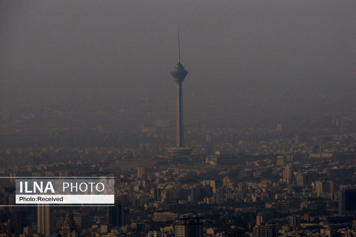  شاخص آلودگی هوای تهران به ۱۵۲ رسید