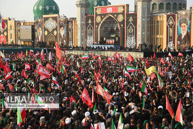 تشییع پیکر مطهر رهبر شهید انقلاب در قم