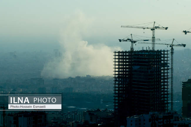 حملات هوایی علیه مناطقی در تهران