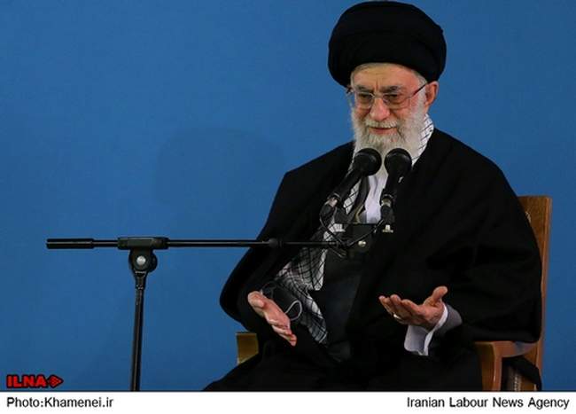 دیدارکارکنان و فرماندهان نیروی هوایی با فرمانده کل قوا