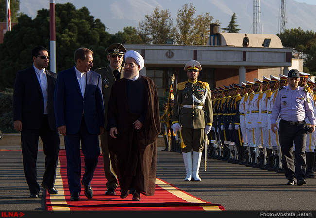 بدرقه رسمی رئیس جمهور در سفر به کشور ونزوئلا