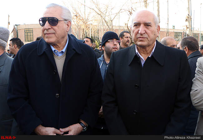تشییع پیکر همایون بهزادی