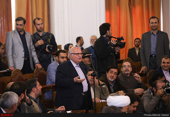 نشست خبری علی لاریجانی  رئیس مجلس شورای اسلامی 