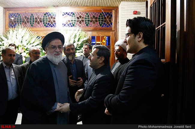 مراسم ختم پدر حسن قشقاوی معاون پارلمانی وزیر امور خارجه  
