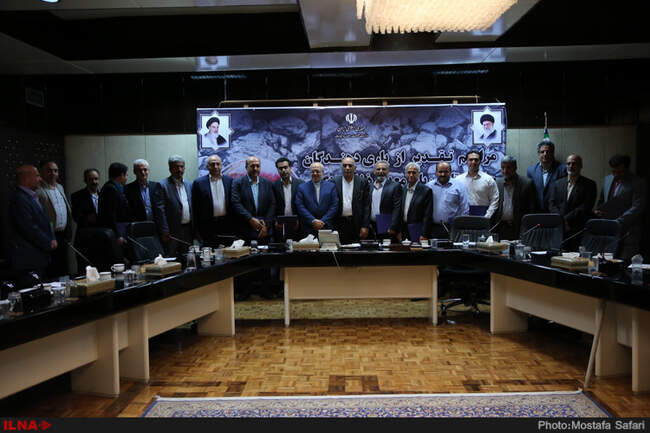 مراسم تقدیر از یاری دهندگان حادثه معدن زمستان یورت