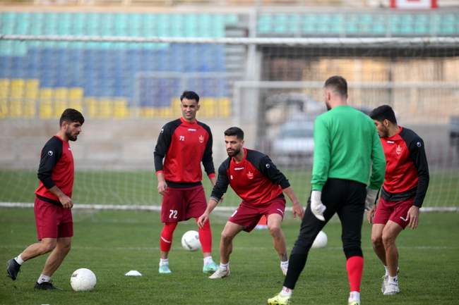 گزارش تصویری از تمرینات امروز پرسپولیس 
