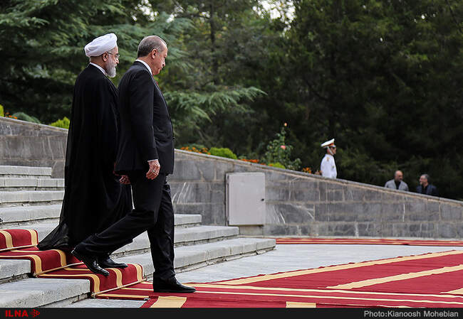 حسن روحانی و رجب طیب اردوغان