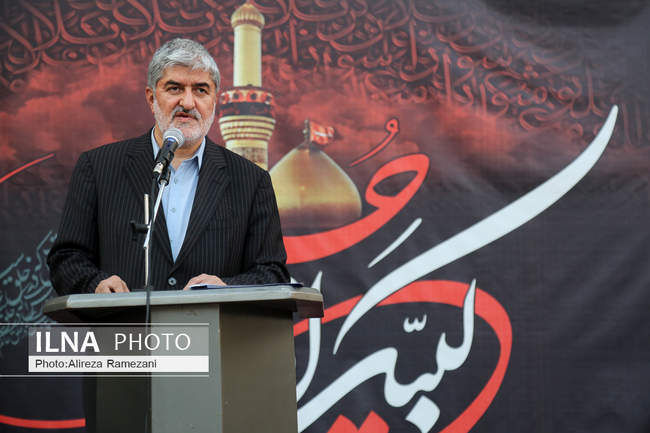 شب هشتم عزاداری حضرت سید الشهدا (ع) در خانه کارگر با حضور محمد شریعتمد