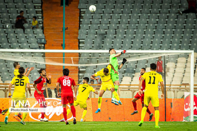 لیگ برتر خلیج فارس:‌پرسپولیس۱ - پارس جنوبی جم ۰