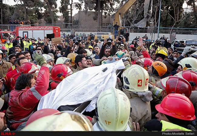 هفتمین روز حادثه پلاسکو/3
 