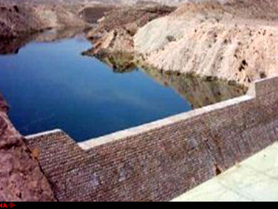 آبگیری 30 درصد از حجم بزرگترین سازه آبخیزداری شرق کشور