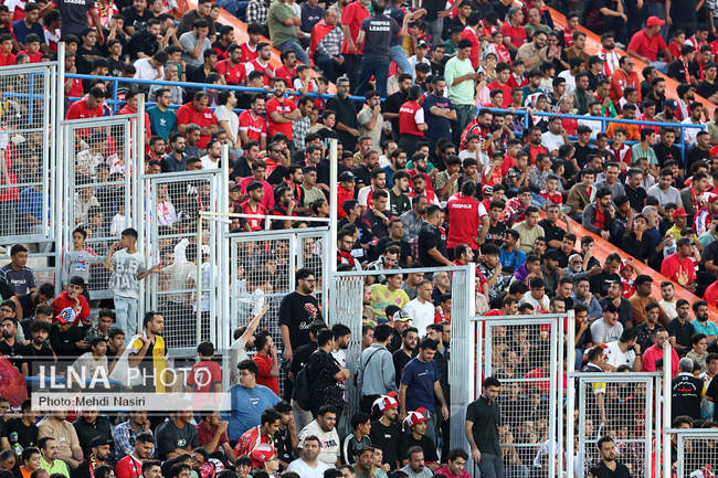 گزارش تصویری تیم‌های پرسپولیس و ذوب آهن اصفهان