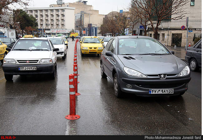 یک روز بارانی در تهران 