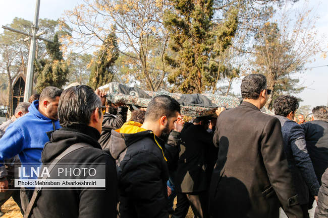 مراسم تشییع پیکر «سعید پیردوست»