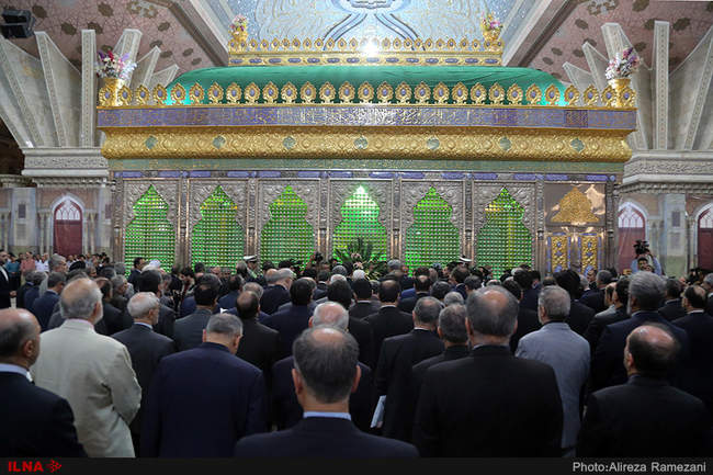 تجدید بیعت مقامات دستگاه دیپلماسی کشور با آرمان‌های بنیانگذار کبیر 