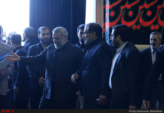 مراسم ترحیم پدر سردار سلیمانی