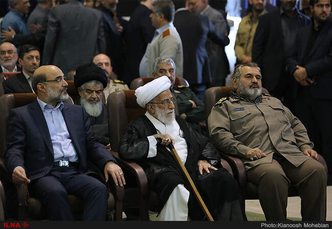 مراسم ترحیم پدر سردار سلیمانی
