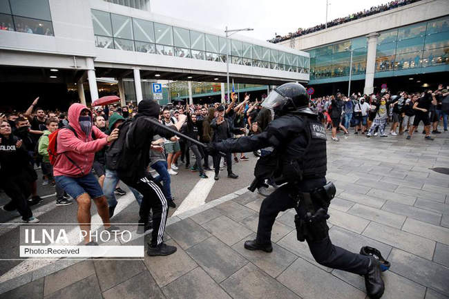 افزایش اعتراضات در اسپانیا به حکم رهبران سیاسی استقلال طلب