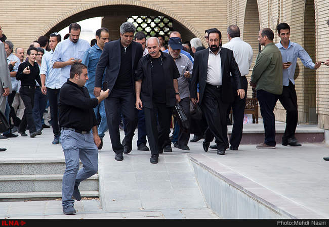 مراسم بزرگداشت داود رشیدی در مسجد بلال