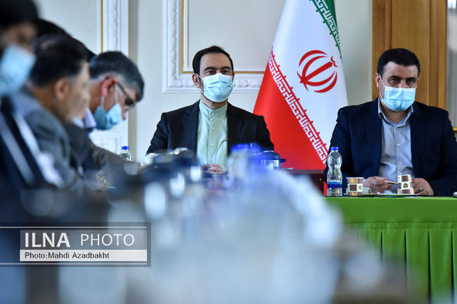 ملاقات اعضای کمیسیون امنیت ملی با حسین امیرعبداللهیان