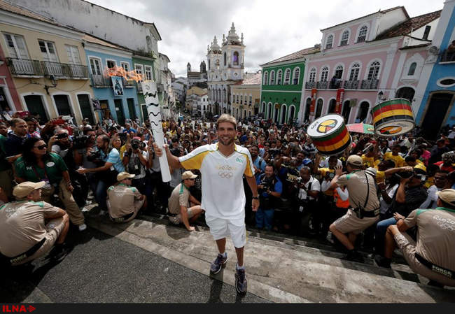 مشعل المپیک 2016 در برزیل