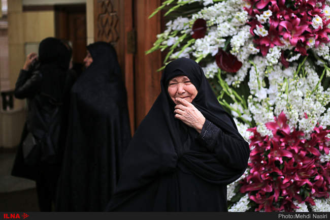 مراسم چهلم شهدای کشتی سانچی