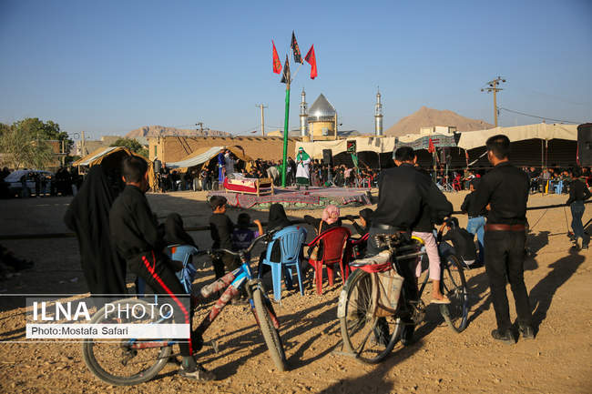 مجلس  تعزیه شهادت امام حسین در شهر کیان
