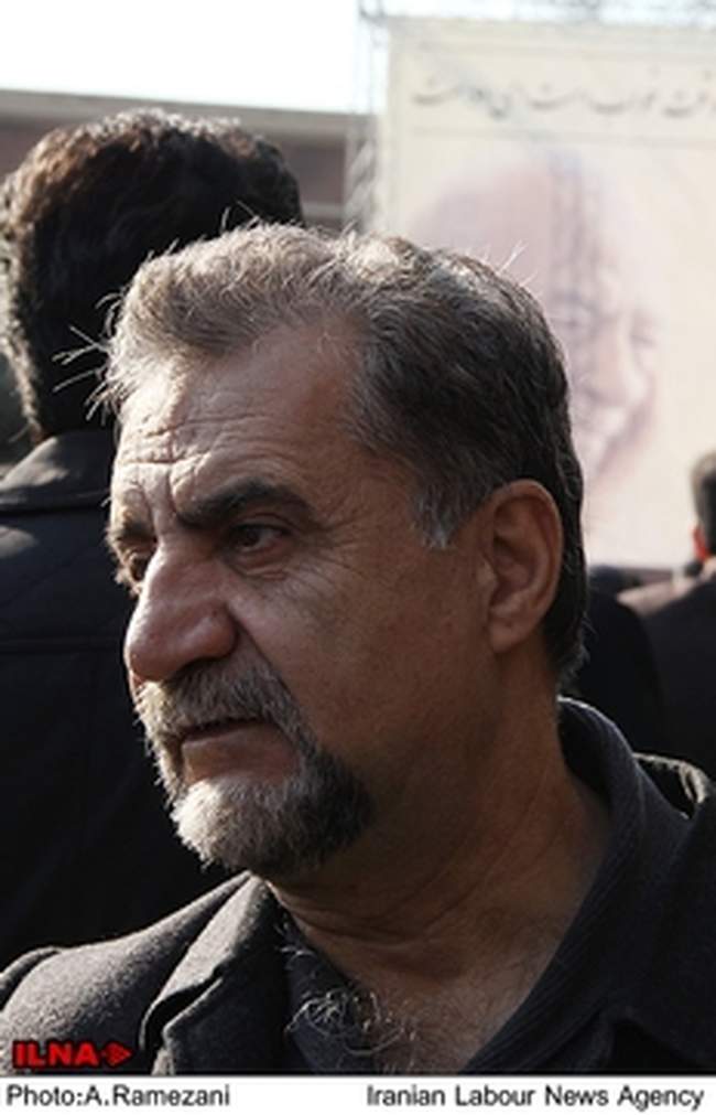 مراسم تشییع پیکر مشفق کاشانی