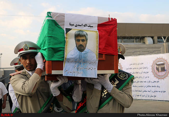 بازگشت پیکر زائران کشته شده در حادثه مکه به کشور