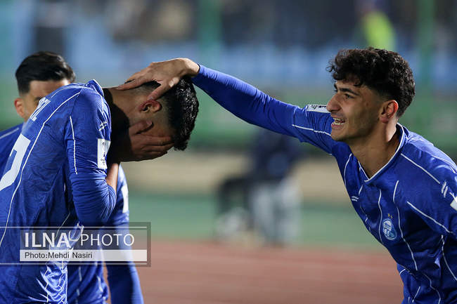 دیدار تیم ‌های فوتبال استقلال ایران و الوصل امارات