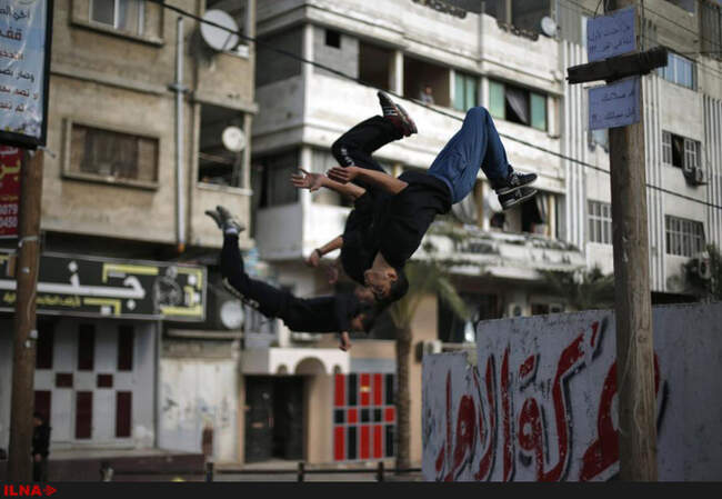 پارکور در نوار  غزه