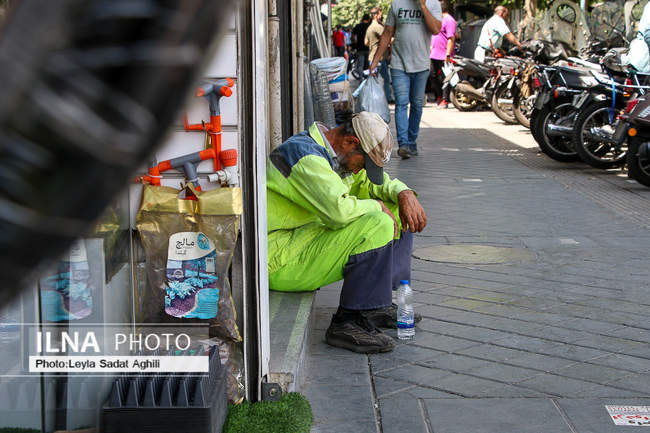 گرمای طاقت فرسا در تهران