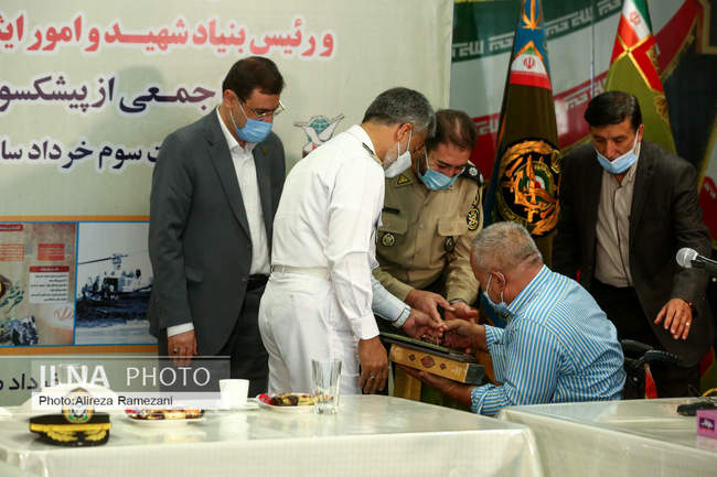 مراسم بزرگداشت پیشکسوتان حماسه سوم خرداد در ستاد ارتش جمهوری اسلامی 