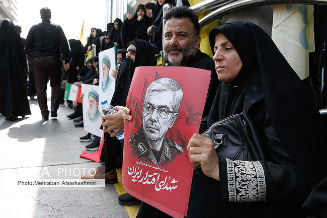 مراسم تشییع شهدای اقتدار - تهران / 2