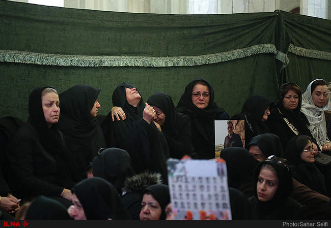مراسم ترحیم جانباختگان سانحه کشتی سانچی