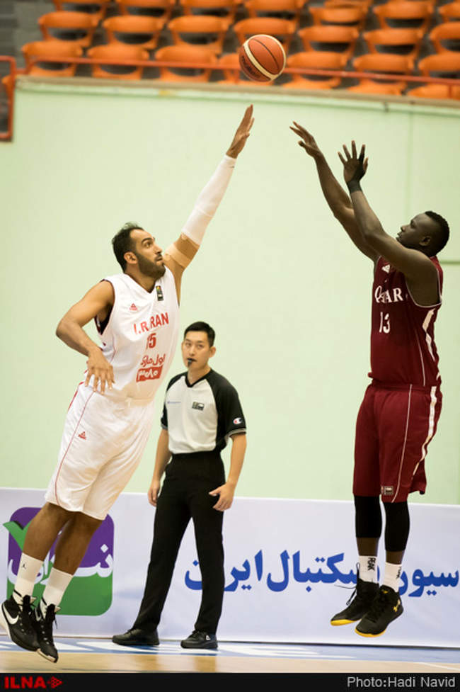 مسابقات بسکتبال آسیا چلنچ /ایران - قطر