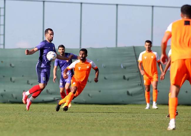 گزارش تصویری بازی تدارکاتی فولاد و ام صلال