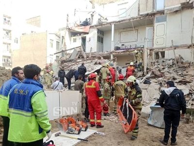 جان باختن 2 نفر در اراک بر اثر ریزش آوار 
