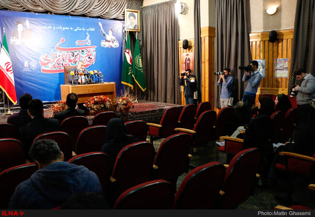  نشست خبری رئیس کمیته مرکزی مراسم یوم الله ۱۲ بهمن 