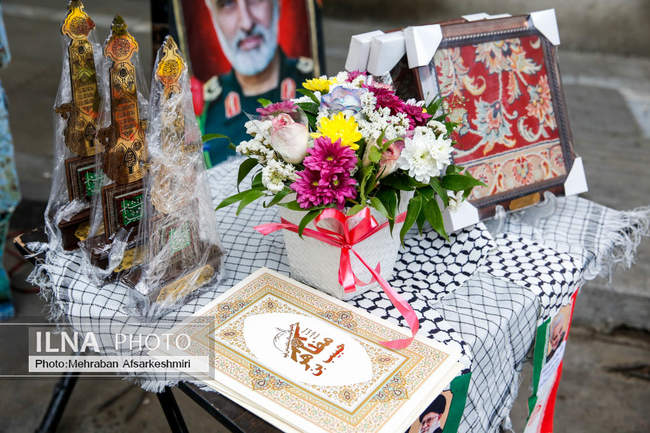 مراسم یادواره شهدای اقتدار ملی ۱۲ روزه و نام‌گذاری کوچه شهید والامق