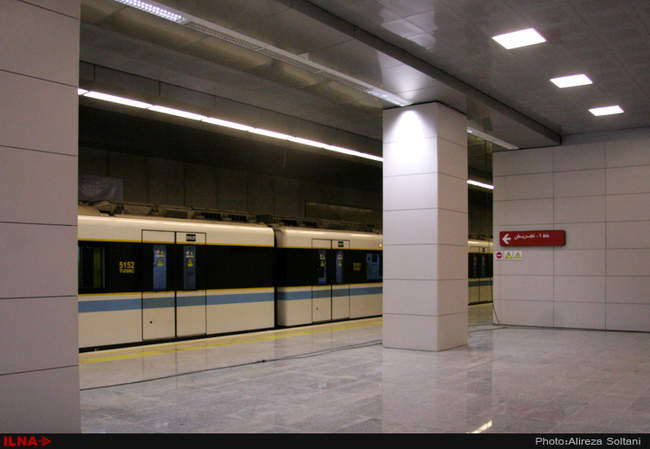 افتتاح ایستگاه مترو شهر آفتاب
