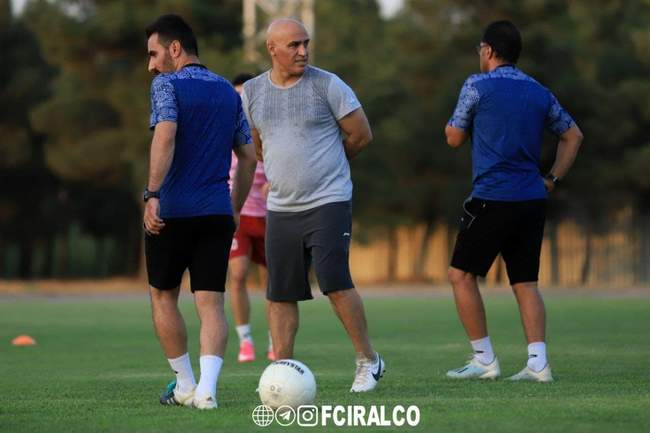 گزارش تصویری از  تمرینات امروز تیم فوتبال آلومینیوم اراک