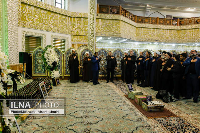 مراسم تشییع محمدمهدی صدیقی